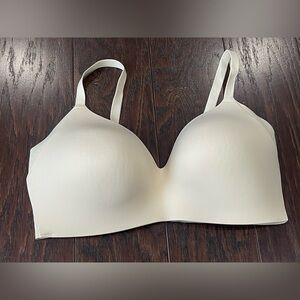Knix Wing Woman Contour Beige Wireless Bra 7 Horizon 36DD -38E